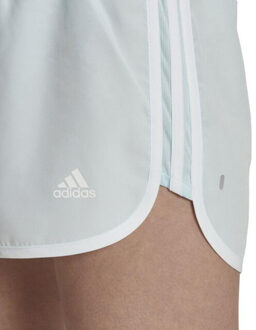 adidas Dames marathon 20 hardloopshort Blauw - XL