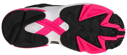 adidas Dames originals falcon leren trainers Zwart - 36