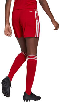 adidas Dames squadra 21 korte broek - maat XS Rood