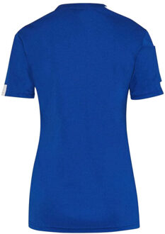 adidas Dames squadra 21 t-shirt - maat XXS Blauw