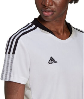 adidas Dames tiro 21 t-shirt Wit - XS