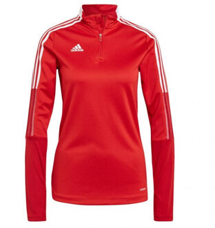 adidas Dames tiro 21 track top - maat XS Rood