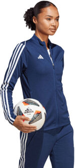 adidas Dames tiro 23 league trainings sweatshirt Blauw