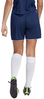 adidas Dames tiro 23 league trainingsshort Blauw