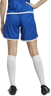 adidas Dames tiro 23 wedstrijdshort Blauw - L