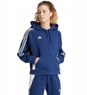 adidas Dames tiro 24 hoodie Blauw - S