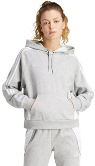 adidas Dames tiro 24 hoodie - maat L Grijs