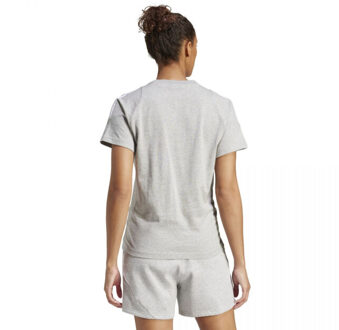 adidas Dames tiro 24 t-shirt Grijs - S