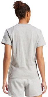 adidas Dames tiro 24 t-shirt - maat L Grijs