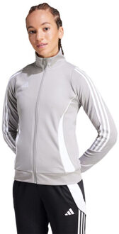 adidas Dames tiro 24 trainingsjack Grijs - XL