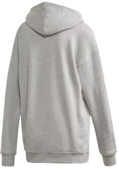 adidas Dames trefoil hoodie - maat XS Grijs