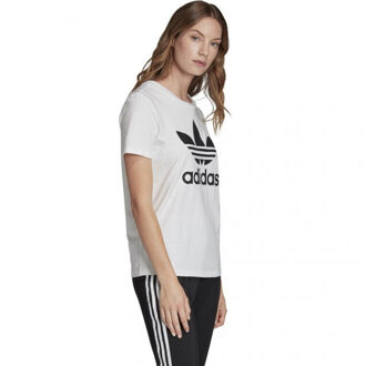 adidas Dames trefoil t-shirt Wit - S