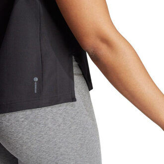 adidas Dames veelzijdig t-shirt - maat XS Zwart
