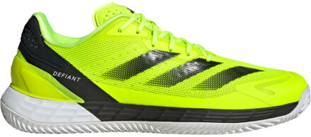 adidas Defiant Speed 2 Tennisschoenen Heren-Limoen,Zwart - 40 2/3,44,44 2/3,46,46 2/3,47 1/3,48