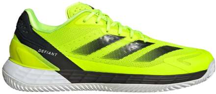 adidas Defiant Speed 2 Tennisschoenen Heren-Limoen,Zwart - 46 2/3