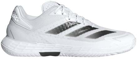 adidas Defiant Speed 2 Tennisschoenen Heren-Wit,Antraciet - 43 1/3