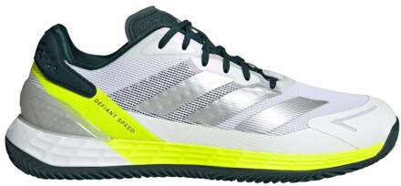 adidas Defiant Speed 2 Tennisschoenen Heren-Wit,Neongeel - 43 1/3,44,44 2/3,45 1/3,46,46 2/3,47 1/3,48,48 2/3,49 1/3,50