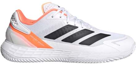 adidas Defiant Speed 2 Tennisschoenen Heren-wit, oranje - 45 1/3