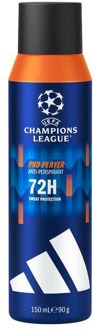 adidas Deodorant Adidas UEFA Champions League Pro Player Anti-Perspirant 72H Dry Protection 150 ml