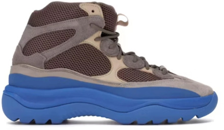 adidas Desert Boot Taupe Blauw Stijlvolle Sneakers Adidas , Blue , Dames - 38 EU