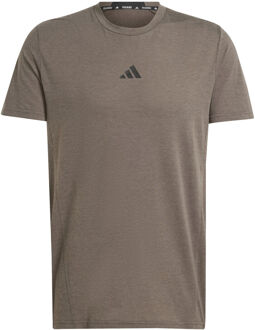 adidas Designed 4 Training T-shirt Heren kaki - S
