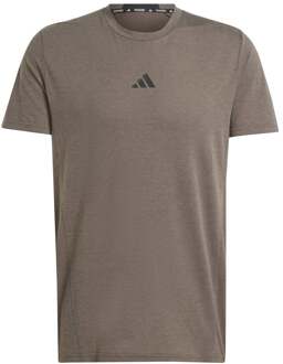 adidas Designed 4 Training T-shirt Heren kaki - S