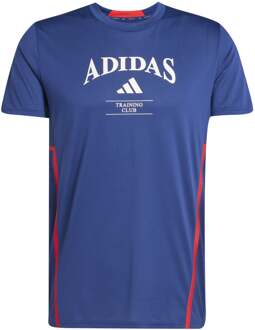 adidas Designed For T-shirt Heren-Donkerblauw,Rood - S,M,L,XL,XXL