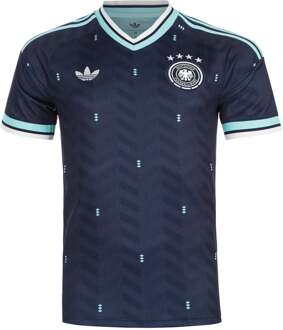 adidas DFB Away T-shirt Heren-donkerblauw - XXL