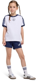 adidas Disney Short T-shirt Set Trainingspakken Peuter - Wit - Maat 99 - 104 CM - Katoen Jersey White