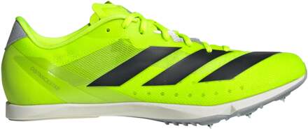 adidas Distancestar Spikes Unisex neongroen - 44 2/3