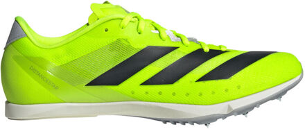 adidas Distancestar Spikes Unisex-neongroen, zwart - 40,40 2/3,41 1/3,42,42 2/3,43 1/3,44,44 2/3,45,46,46 2/3,47 1/3,48