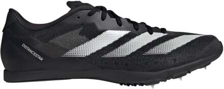 adidas Distancestar Spikes Unisex zwart - 43 1/3