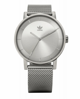 adidas District M1 Z04-1920-00 - Horloge - Staal - Zilverkleurig - 40mm