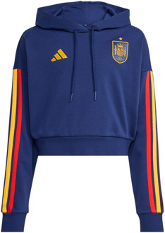 adidas DNA Hoodies Dames - Blauw - Maat 44 - Katoen Jersey Blue