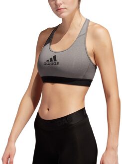 adidas Dont Rest Alphaskin Bra - Sportbeha Grijs - XS