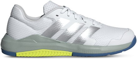 adidas Dropset Base Sneakers Dames - Wit - Maat 37 1/3 - Mesh/Synthetisch White