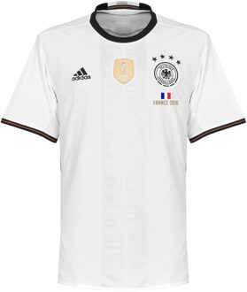 adidas Duitsland Shirt Thuis 2016-2017 + France 2016 Transfer - 62