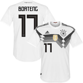 adidas Duitsland Shirt Thuis 2018-2019 + Boateng 17 - 46