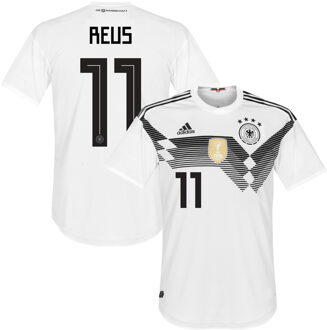 adidas Duitsland Shirt Thuis 2018-2019 + Reus 11 - 46