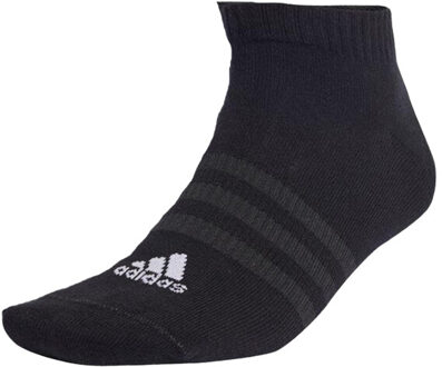 adidas Dunne enkelsokken voor volwassenen (pak van 3) - maat 40 Zwart