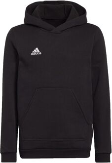adidas Entrada 22 Hoodie Junior zwart - wit - 140