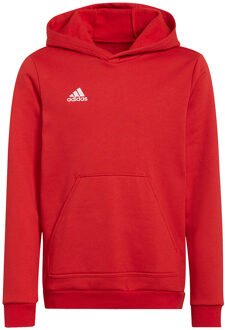 adidas Entrada 22 Hoodie Youth - Rode Hoodie Rood - 128