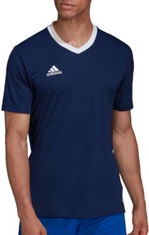 adidas Entrada 22 Jersey - Blauwe Voetbalshirt - L