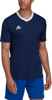 adidas Entrada 22 Jersey - Blauwe Voetbalshirt - M