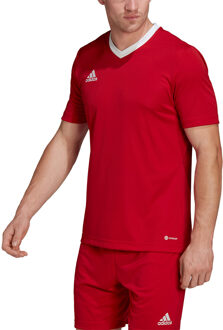 adidas Entrada 22 Jersey - Rood voetbalshirt - S