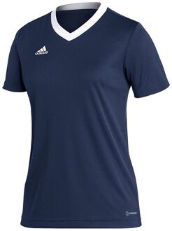 adidas Entrada 22 Jersey Women - Donkerblauw Voetbalshirt - XS