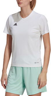 adidas Entrada 22 Jersey Women - Wit Voetbalshirt - M