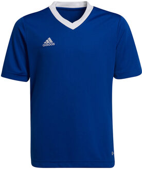 adidas Entrada 22 Jersey Youth - Blauw Voetbalshirt - 128