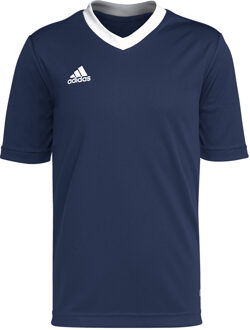 adidas Entrada 22 Jersey Youth - Blauw Voetbalshirt Kids - 116