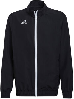 adidas Entrada 22 Presentation Jacket Youth - Zwart Presentatiejack - 116